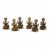 Messing Miniatuur Goden – Laxmi (22 g) – 37 mm