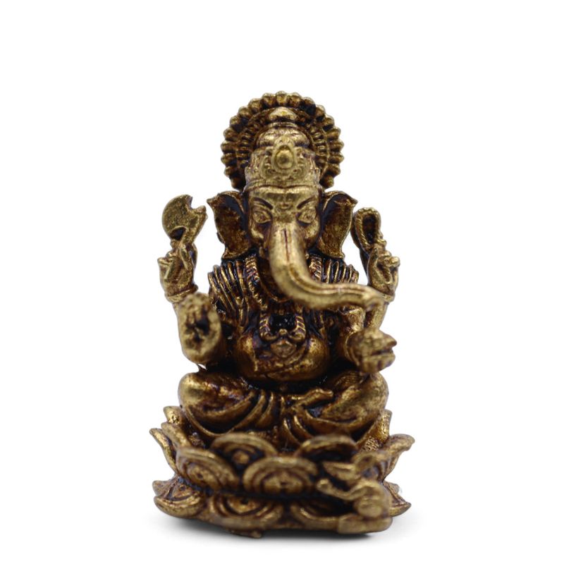 Messing Miniatuur Goden – Ganesha (12 g) – 30 mm