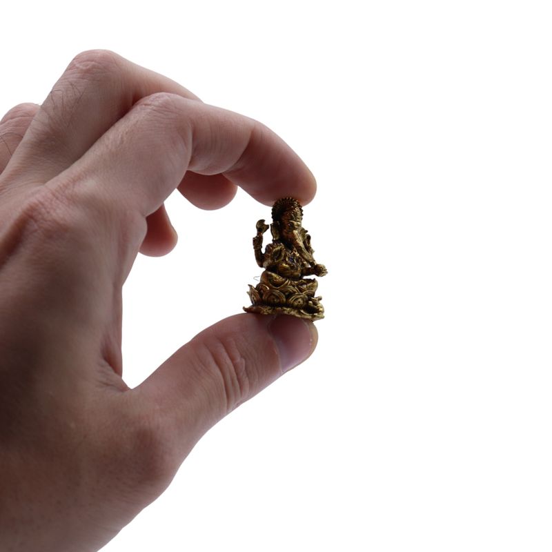 Messing Miniatuur Goden – Ganesha (12 g) – 30 mm
