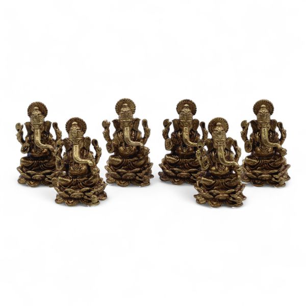 Messing Miniatuur Goden – Ganesha (22 g) – 37 mm