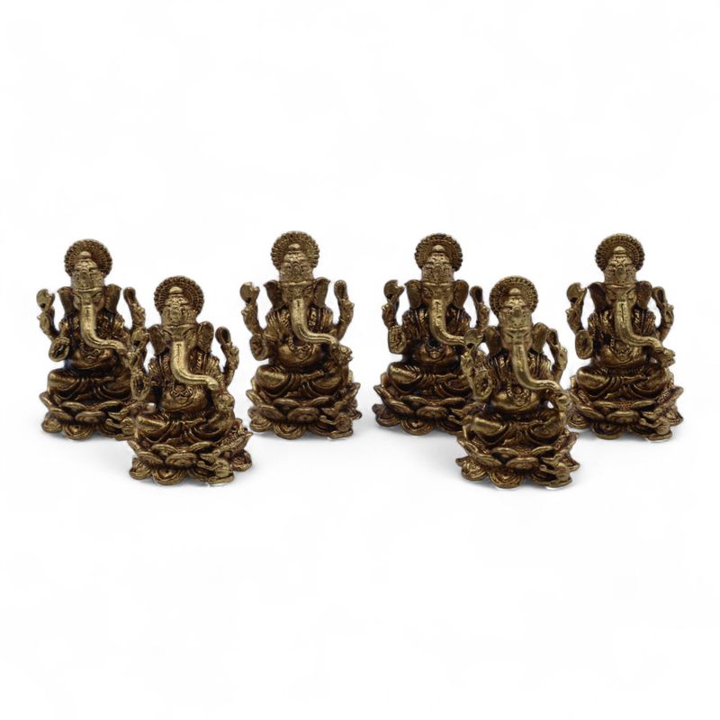 Messing Miniatuur Goden – Ganesha (22 g) – 37 mm