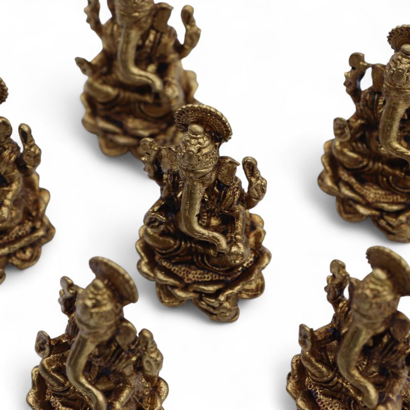 Messing Miniatuur Goden – Ganesha (22 g) – 37 mm