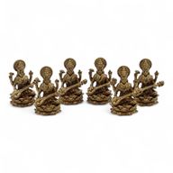 Messing Miniatuur Goden – Sarswati (22 g) – 34 mm