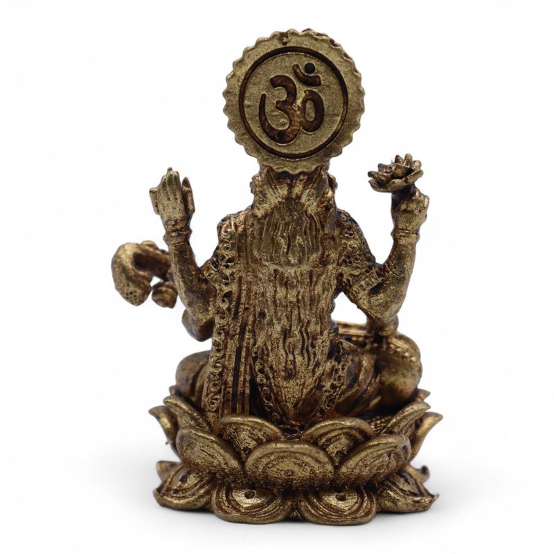 Messing Miniatuur Goden – Sarswati (52 g) – 49 mm