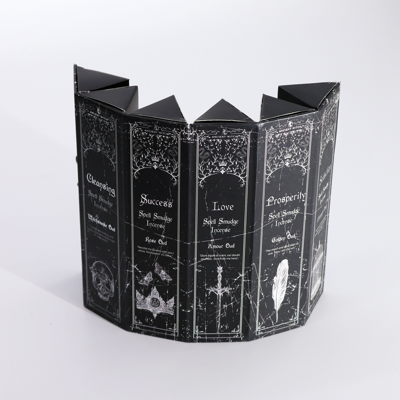 Piramidevormige Display Wierook - Set van 5 Oude Heksen Geuren & Spreuken