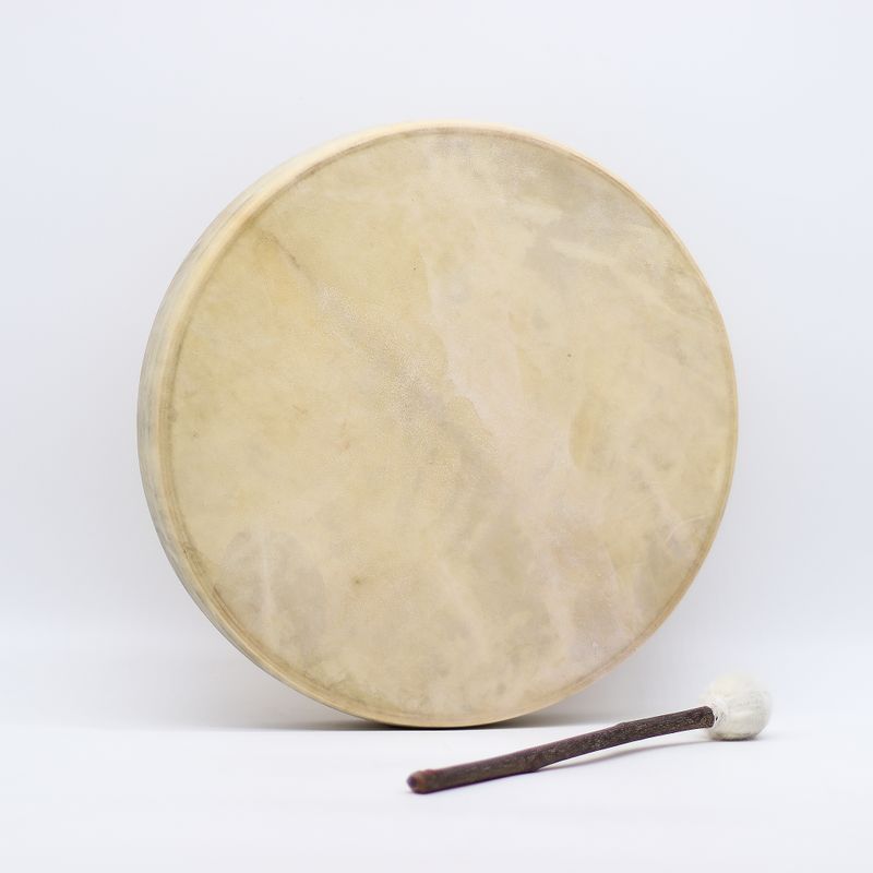 Geest van de Adelaar Sjamanentrommel met Klopper – Stembaar – 40 cm
