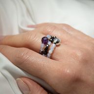 Nymph Spirit Edelsteen Ringenset – Volle Maan
