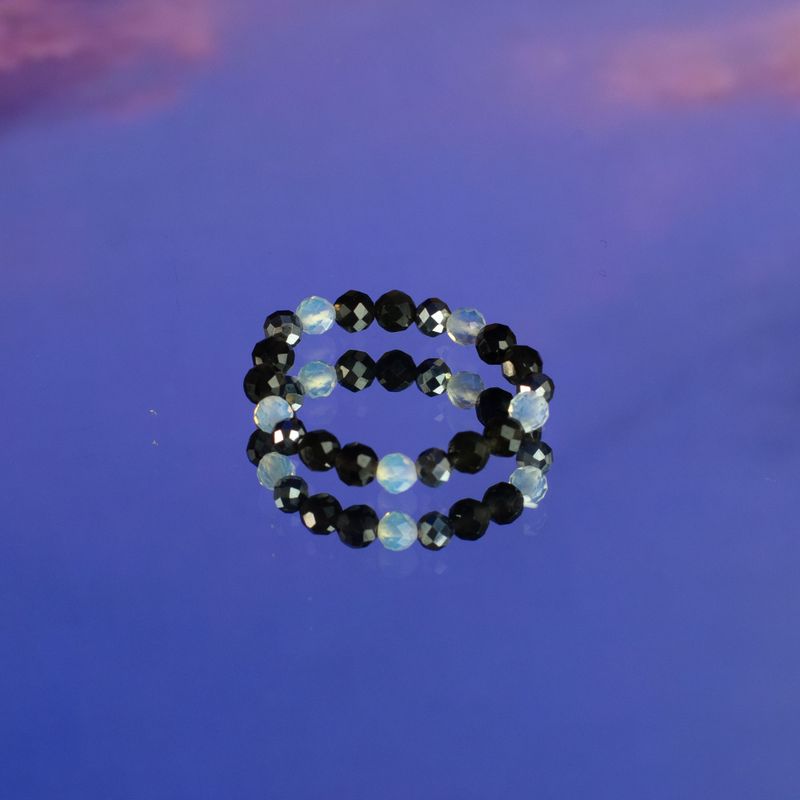 Nymph Spirit Edelsteen Ringenset – Volle Maan
