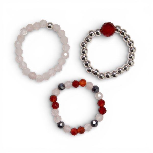 Nymph Spirit Edelsteen Ringenset – Liefde & Vlam