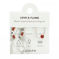 Nymph Spirit Edelsteen Ringenset – Liefde & Vlam