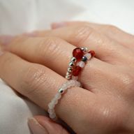 Nymph Spirit Edelsteen Ringenset – Liefde & Vlam