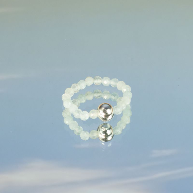 Nymph Spirit Edelsteen Ringenset – Zeezonsondergang