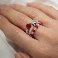 Nymph Spirit Edelsteen Ringenset – Bloedmaan