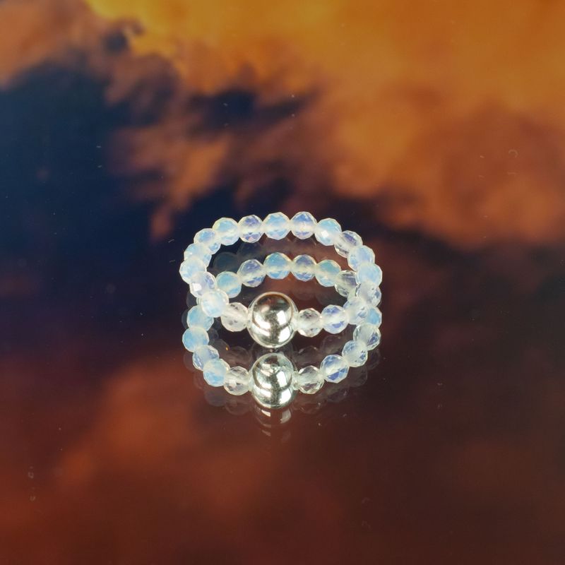 Nymph Spirit Edelsteen Ringenset – Bloedmaan