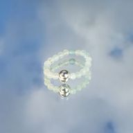 Nymph Spirit Edelsteen Ringenset – Eindeloze Oceaan