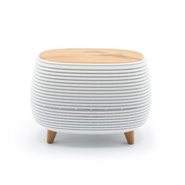 Aromatherapie Futuristisch Geribbeld - USB - Kleurverandering - Afstandsbediening