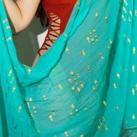 Pario - Turquoise & Goud Vissendesign