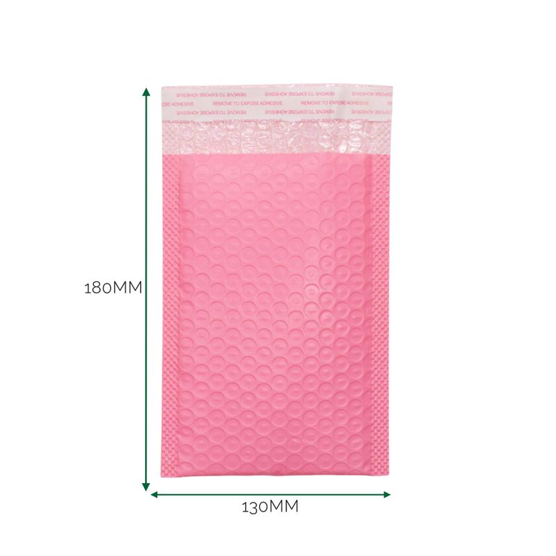Roze Poly Luchtkussen Envelop (130 × 180 + 40 mm)