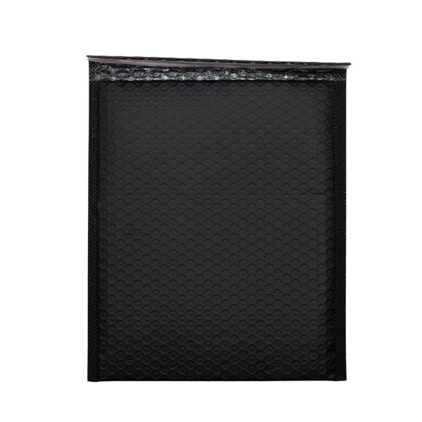 Zwarte Poly Luchtkussen Envelop (260 × 300 + 40 mm)