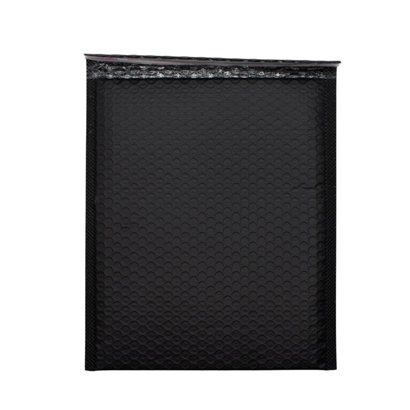 Zwarte Poly Luchtkussen Envelop (260 × 300 + 40 mm)