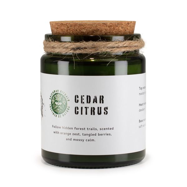 Woodwick Sojakaars - Ceder & Citrus