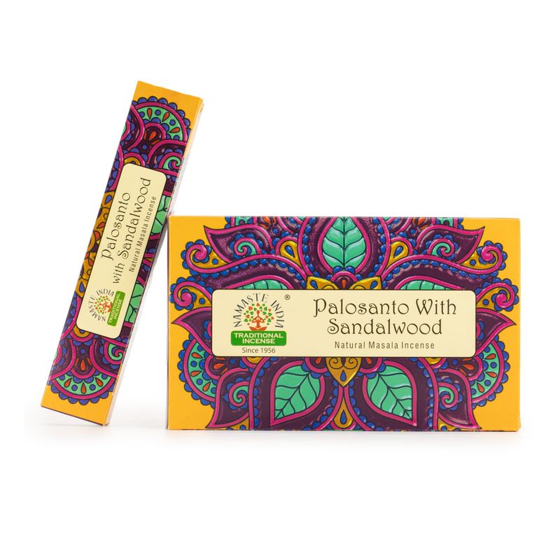Namaste Mandala Masala Wierook – Palo Santo met Sandelhout