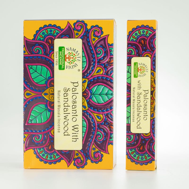 Namaste Mandala Masala Wierook – Palo Santo met Sandelhout