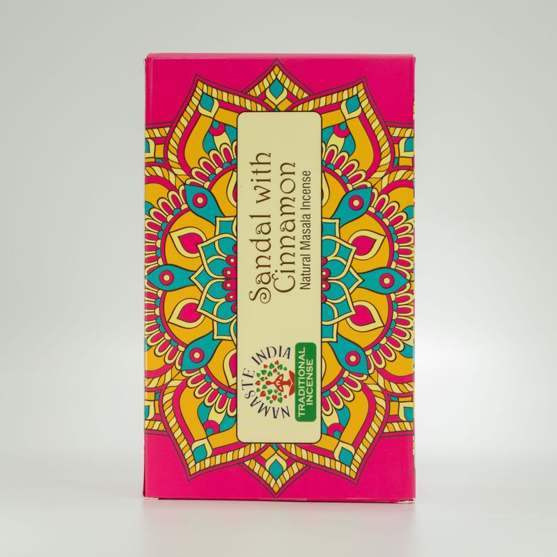 Namaste Mandala Masala Wierook – Sandelhout met Kaneel