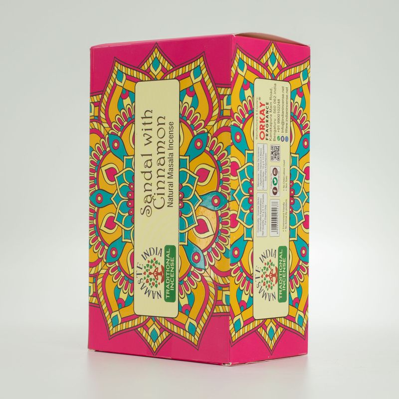 Namaste Mandala Masala Wierook – Sandelhout met Kaneel
