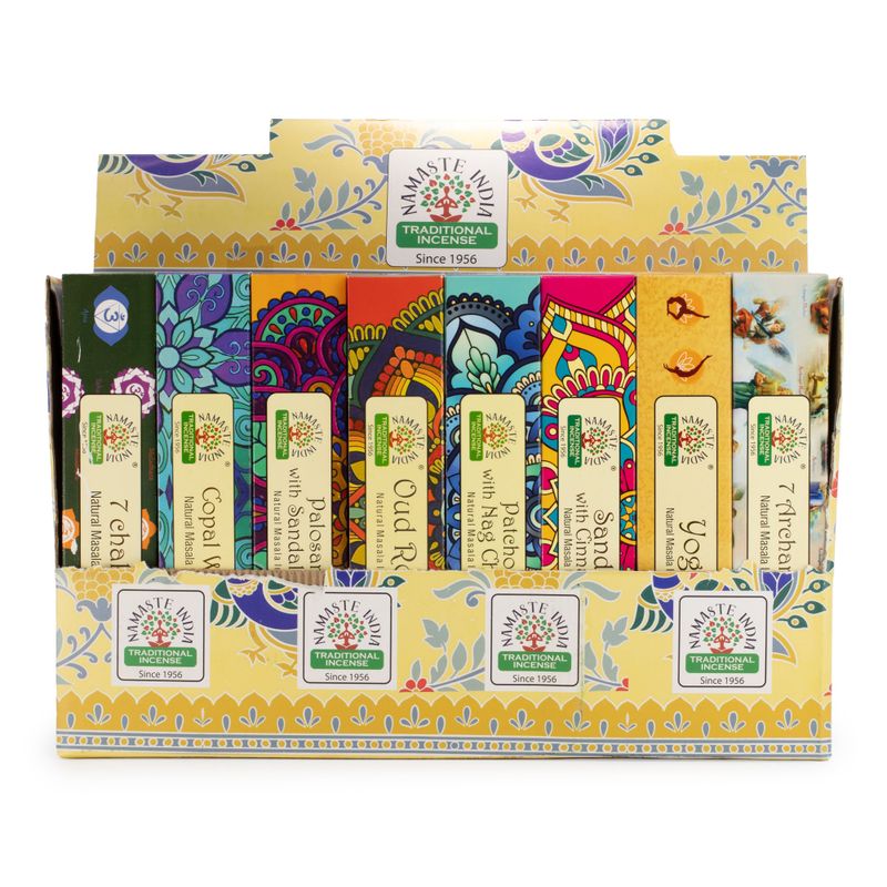 Namaste Mandala Masala Wierook Displayverpakking (6x8 Geuren) (09-16)