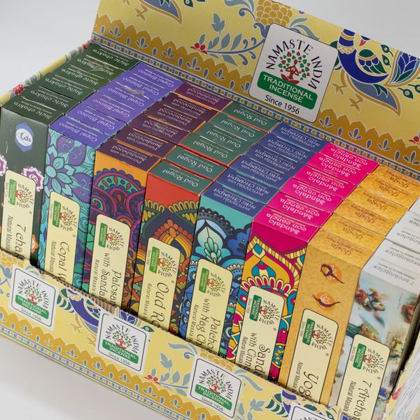 Namaste Mandala Masala Wierook Displayverpakking (6x8 Geuren) (09-16)