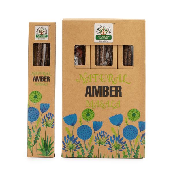Natuurlijke Botanische Masala Wierook – Amber
