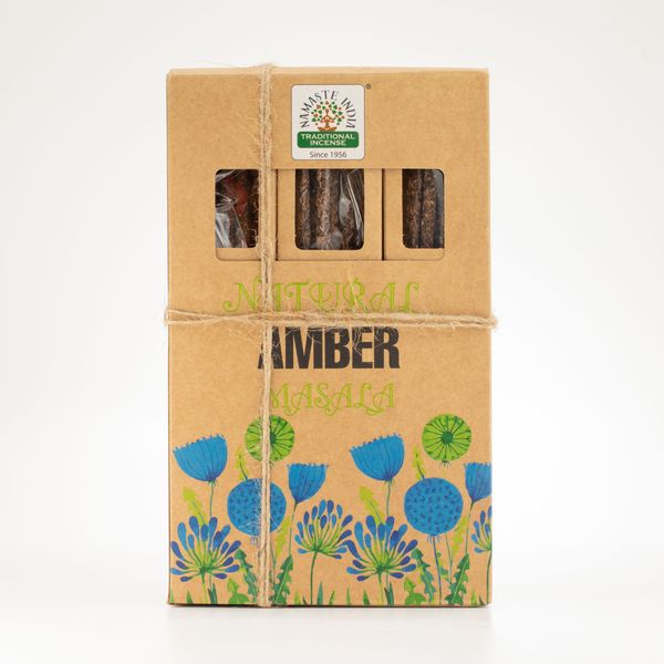 Natuurlijke Botanische Masala Wierook – Amber