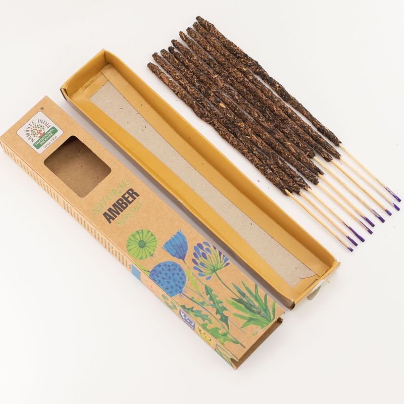 Natuurlijke Botanische Masala Wierook – Amber
