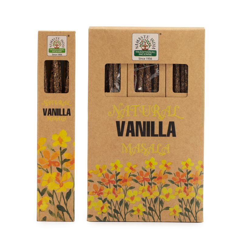 Natuurlijke Botanische Masala Wierook – Vanille