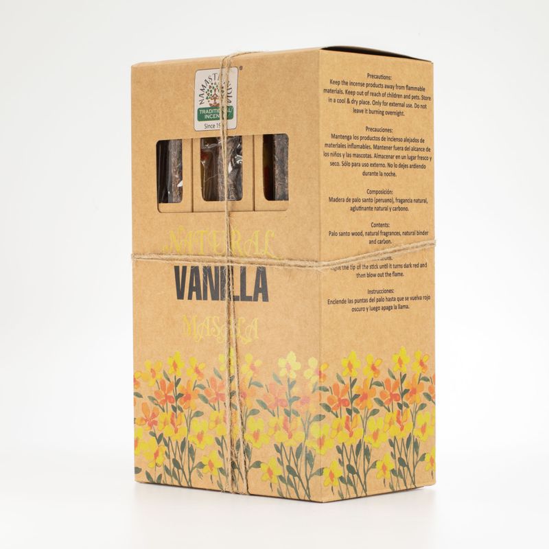 Natuurlijke Botanische Masala Wierook – Vanille