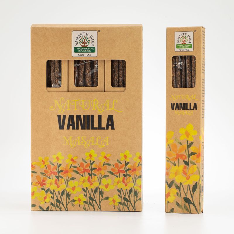 Natuurlijke Botanische Masala Wierook – Vanille