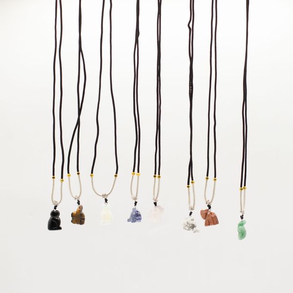 Coole Edelsteen Hangers - Dieren Collectie (assorti)