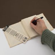 Mini Lokta Gemengd Kleurige Katoen Notitieboek