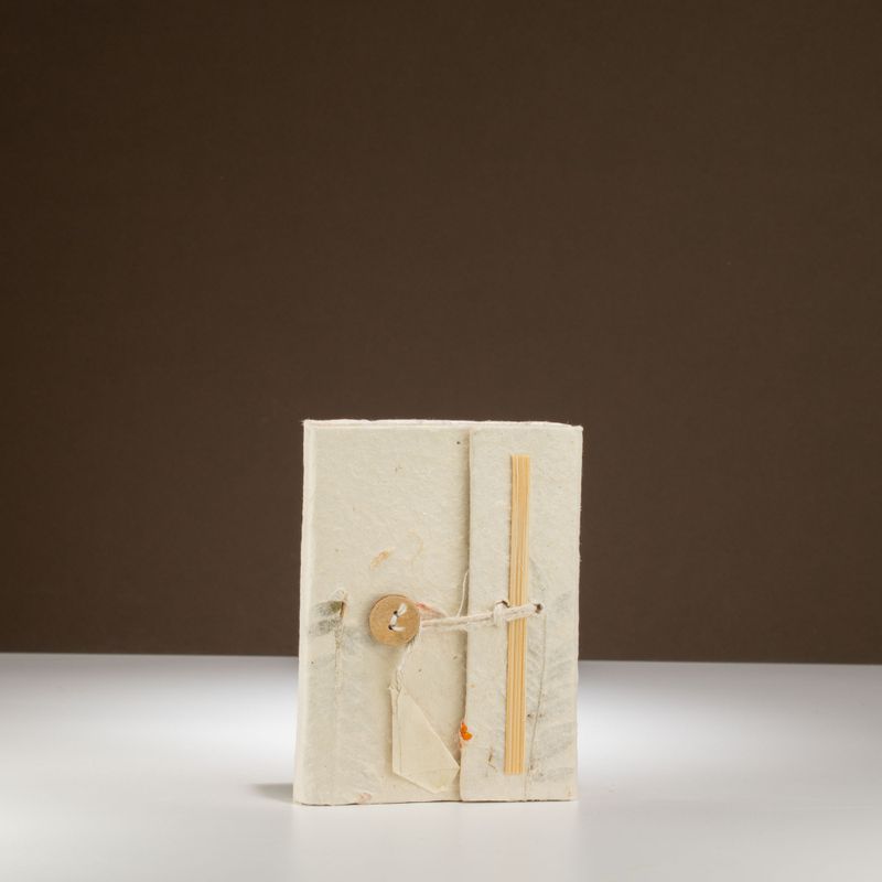 Mini Lokta Gemengde Bloemen Notitieboek