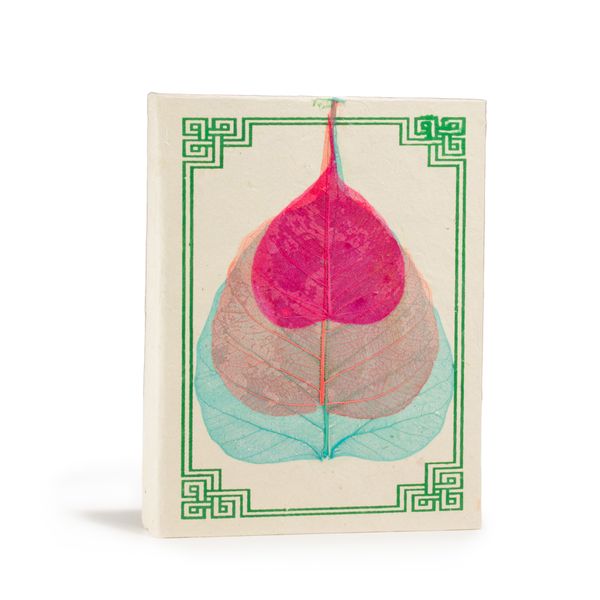 Middelgrote Lokta Bodhi Leaf Notitieboek