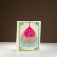 Middelgrote Lokta Bodhi Leaf Notitieboek