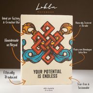 Grote Lokta Inspiratie Notitieboek - Your Potential