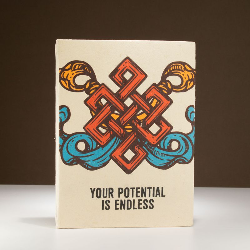 Grote Lokta Inspiratie Notitieboek - Your Potential
