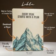 Grote Lokta Inspiratie Notitieboek - Every Peak
