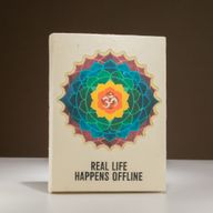 Grote Lokta Inspiratie Notitieboek - Real Life