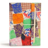 Groot Lokta Patchwork Notitieboek (21×15 cm, 45 blz) – Multicolor