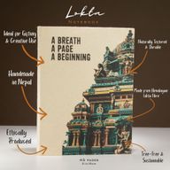 Grote Lokta Inspiratie Notitieboek - A Breath
