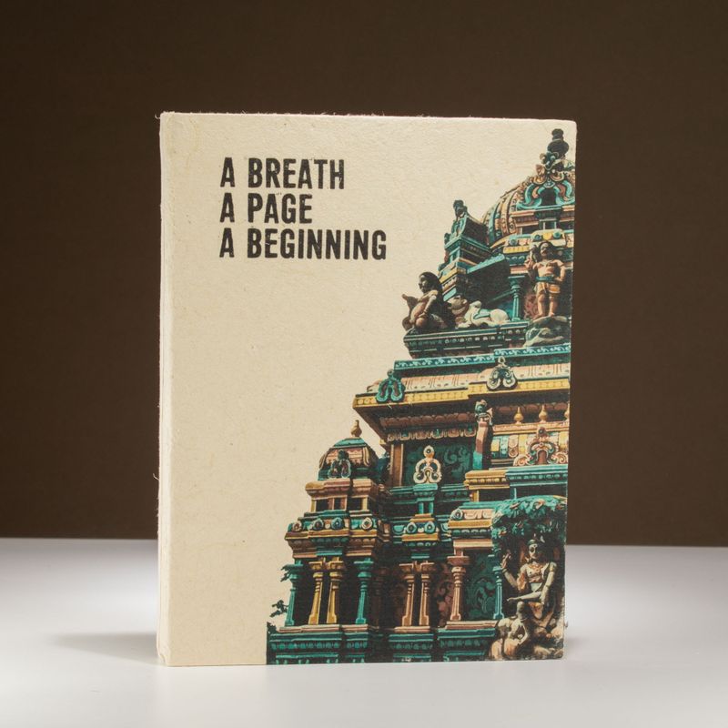 Grote Lokta Inspiratie Notitieboek - A Breath