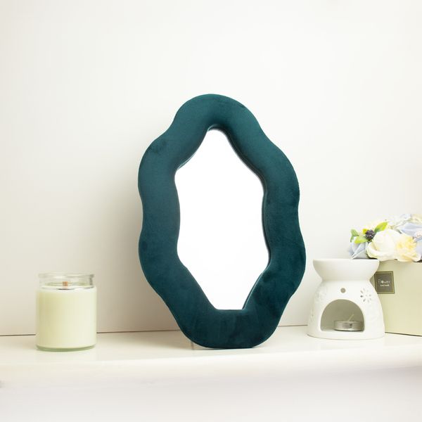 Ovale Kiezel - Koninklijk Teal - 20,5x32,5 cm